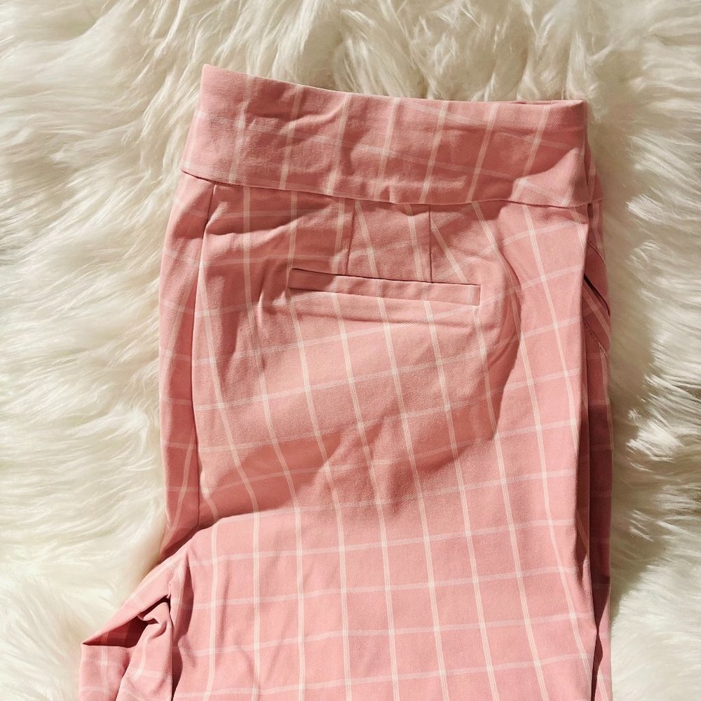 Ashley Stewart Pink Pull-on Pants